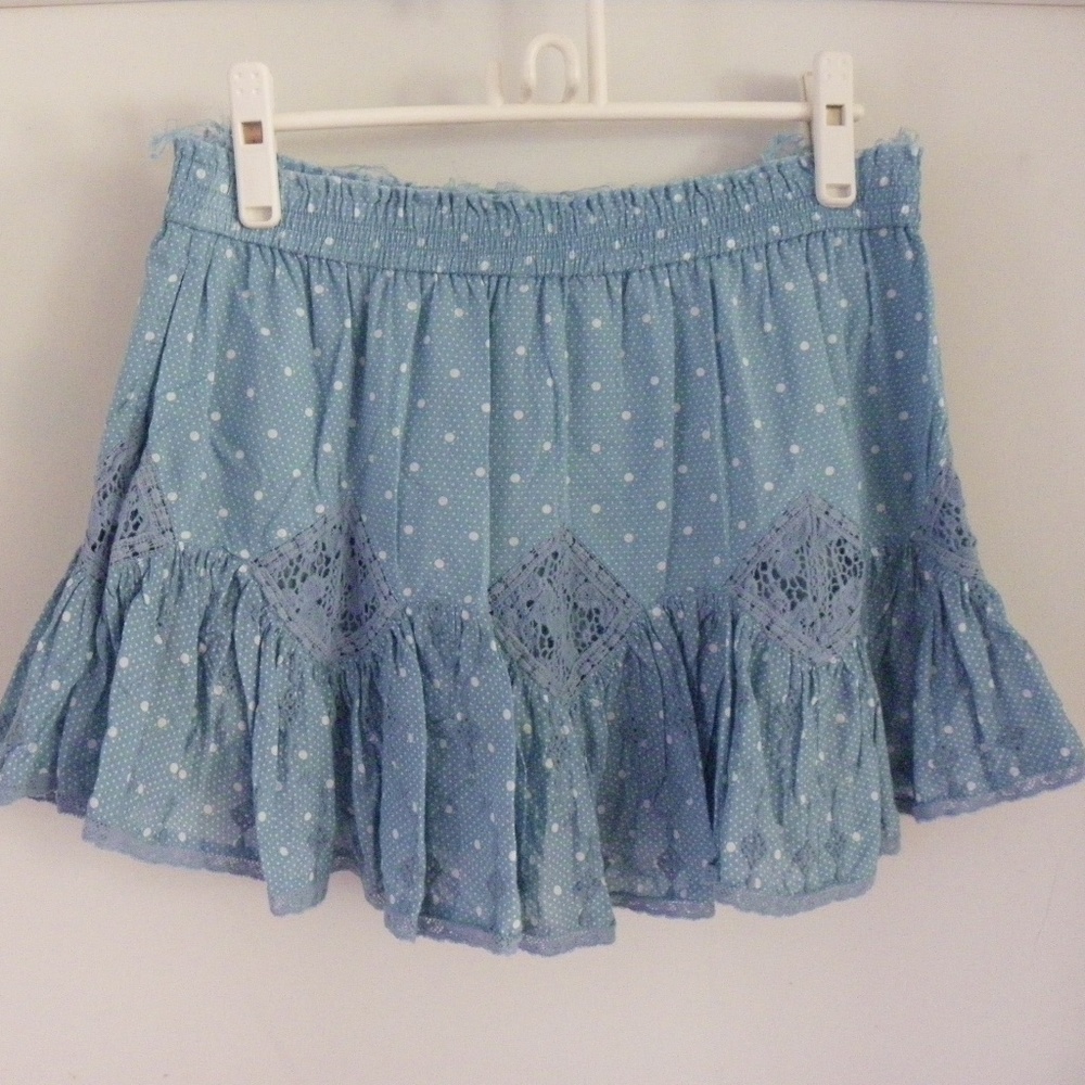 LoveShackFancy Adia Skirt XL